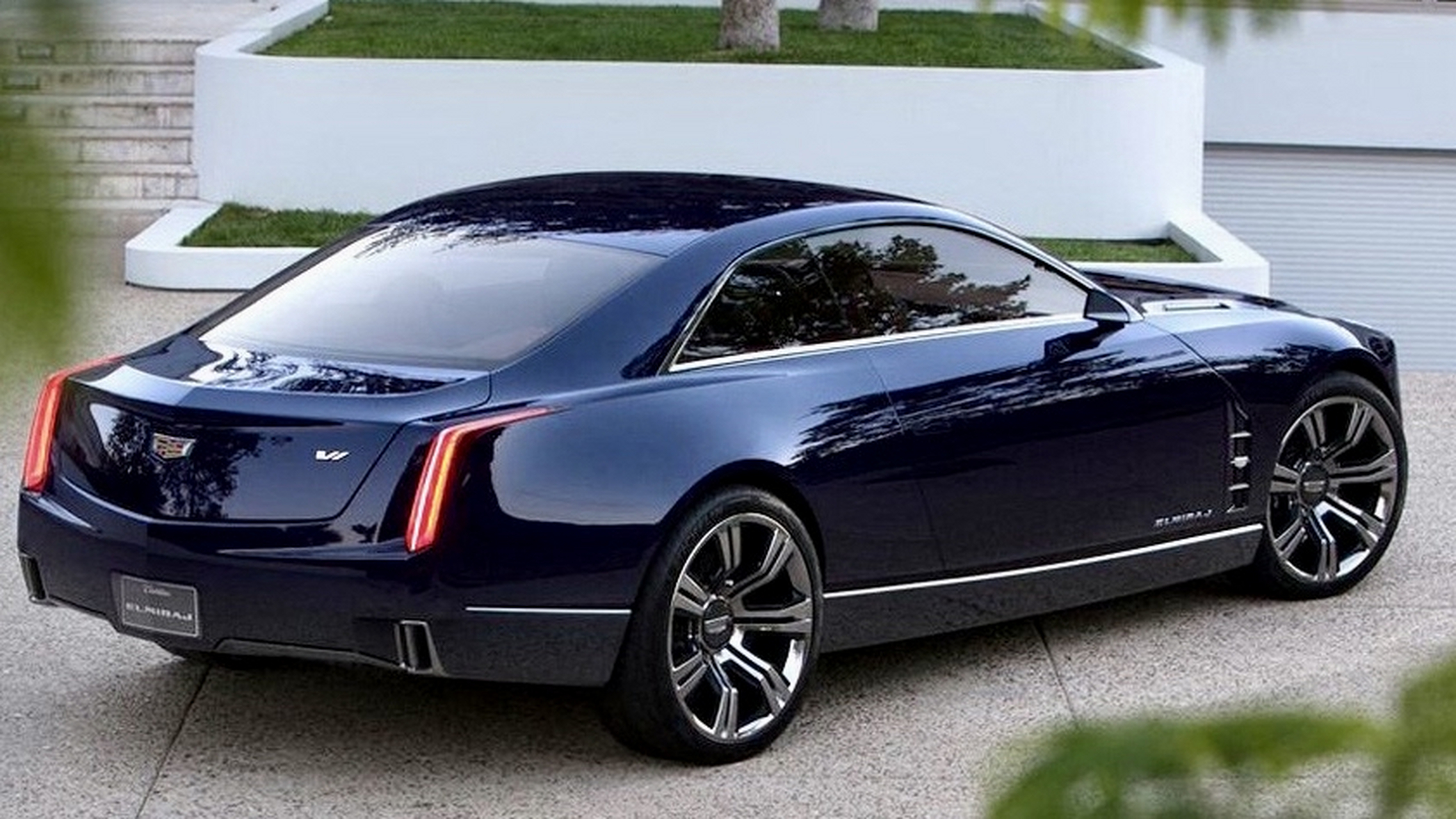 唯美大气,高贵典雅!凯迪拉克elmiraj,这个星球上最靓的双开门轿跑!