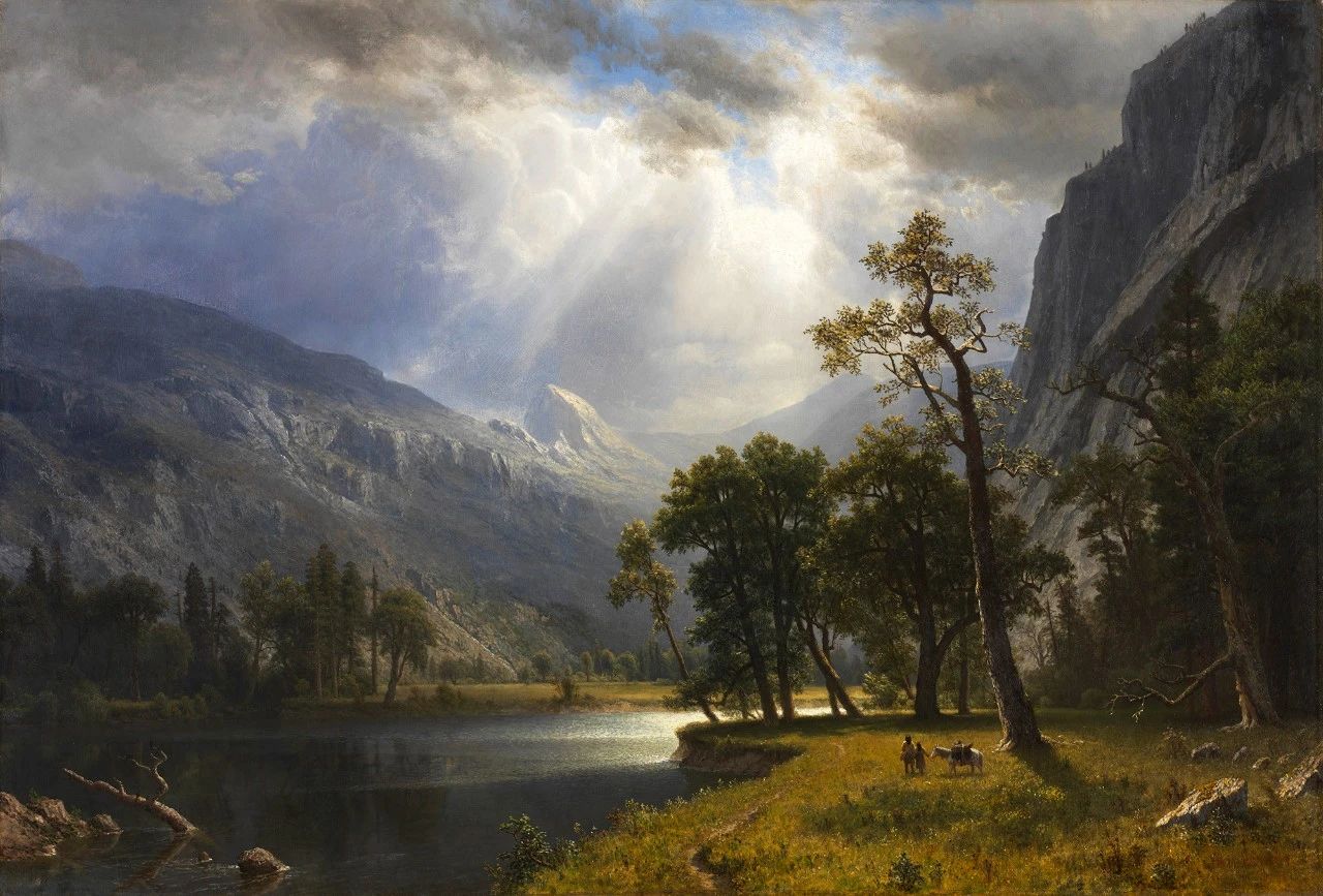 史诗般波澜壮阔的油画