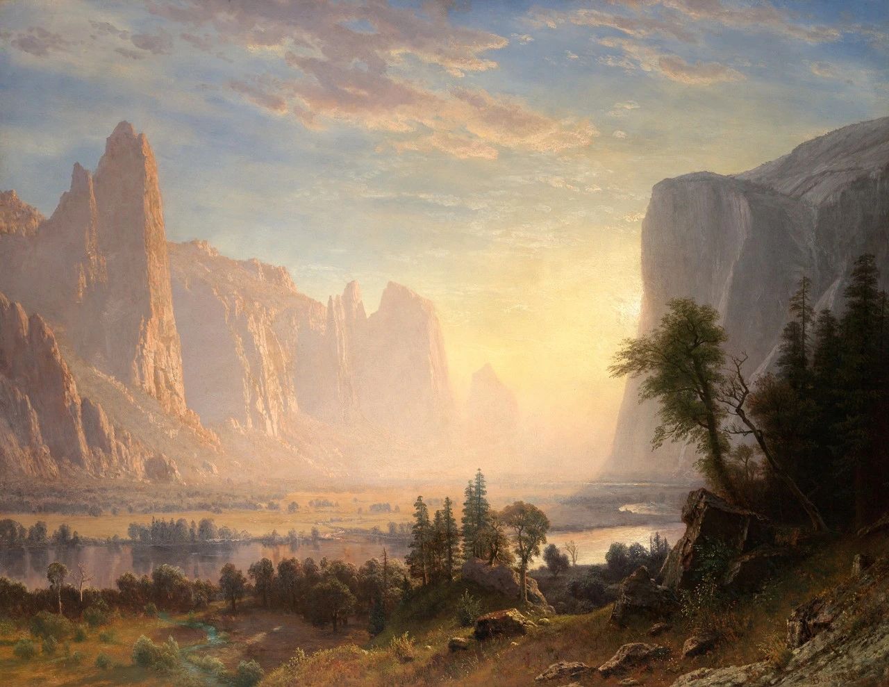 史诗般波澜壮阔的油画