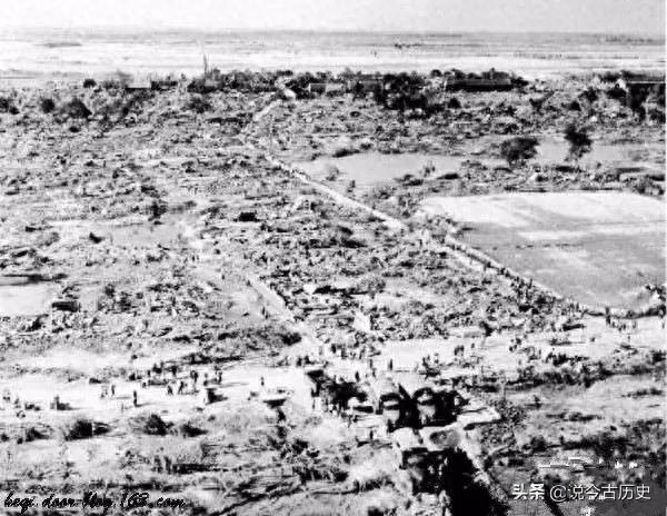 鲜为人知的河南板桥水库溃坝事件现场图,超十万人丧生的自然灾害