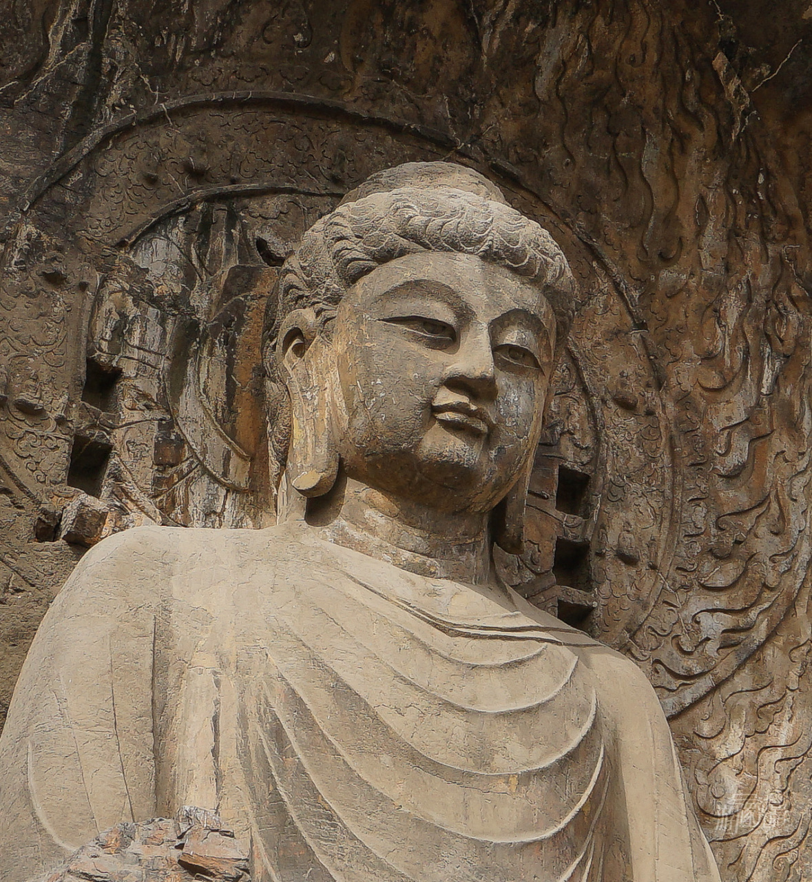 洛阳龙门石窟卢舍那大佛 #与辉同行河南行首站洛阳董宇辉现
