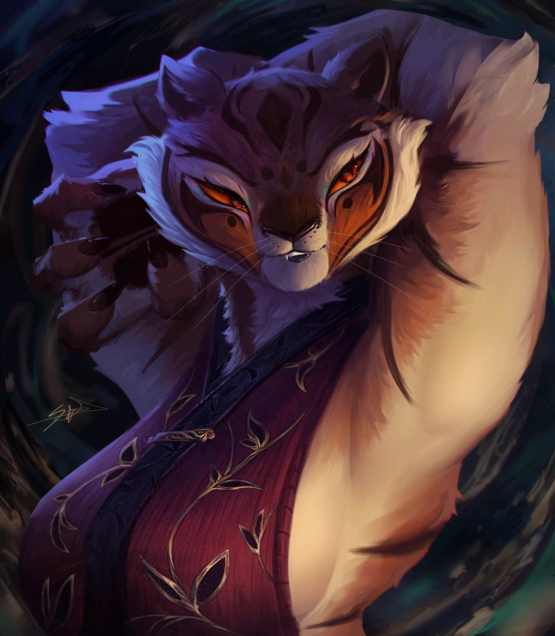 悍娇虎,别回头,我是神龙大侠