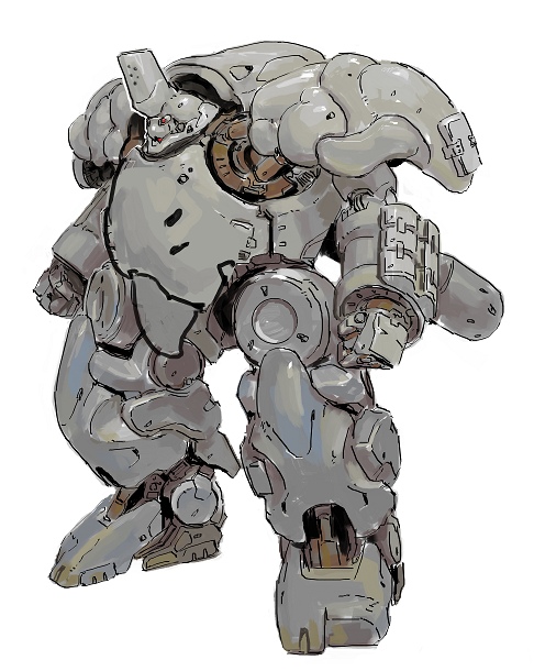 maung thuta 人形机甲作品欣赏