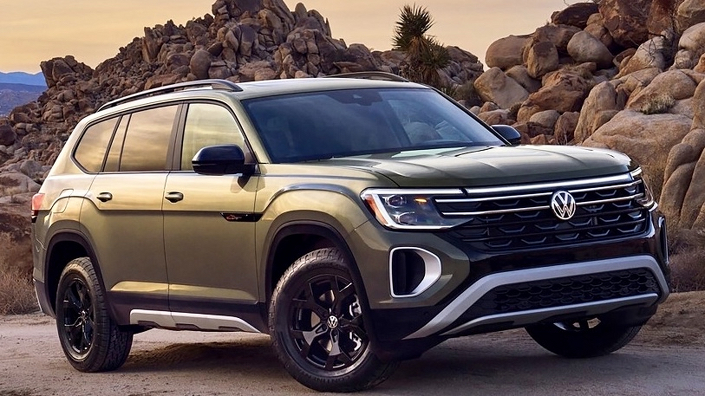 大众atlas,一款时尚外观兼具越野性能的suv车型