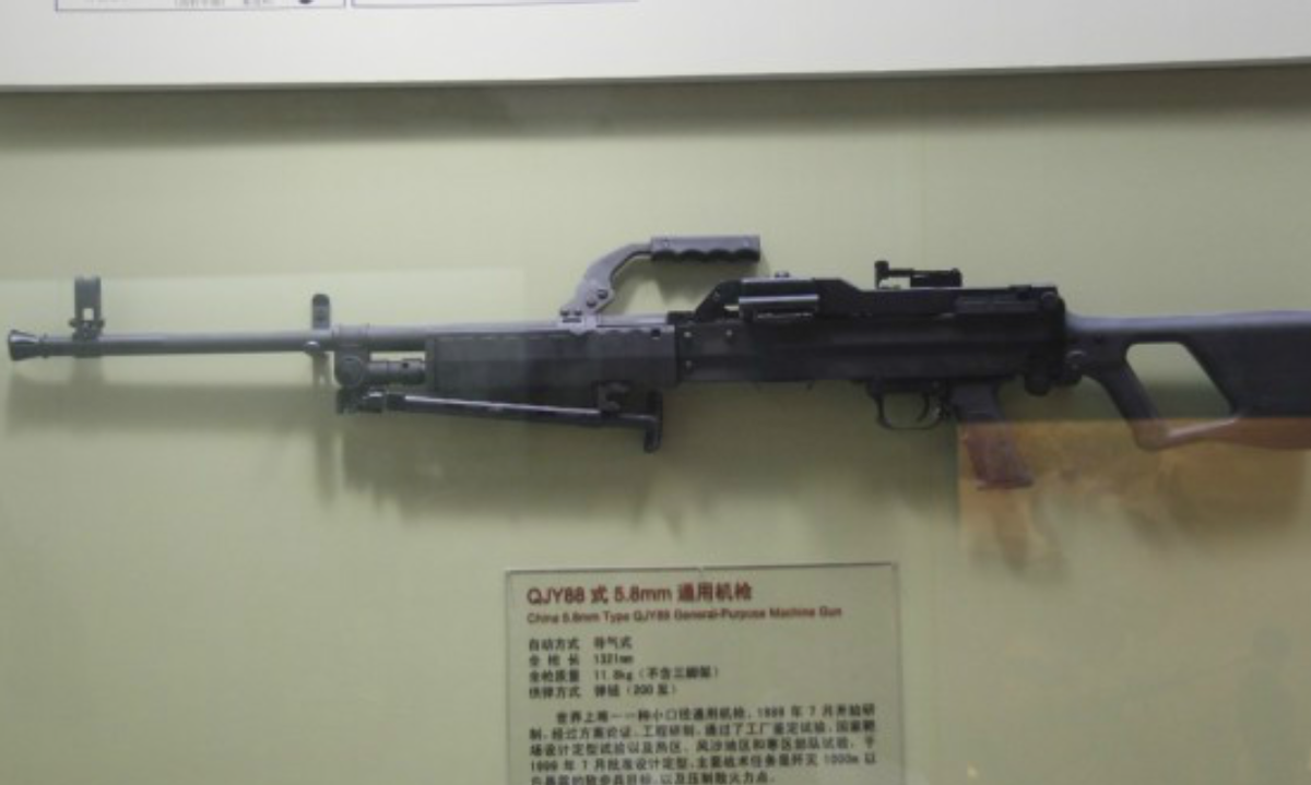 53式重机枪:我国第一款国产重机枪,在我军服役了近30年