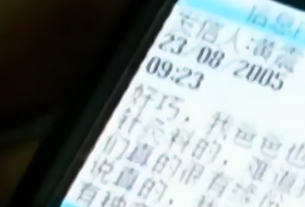 天堂来电:火化的手机