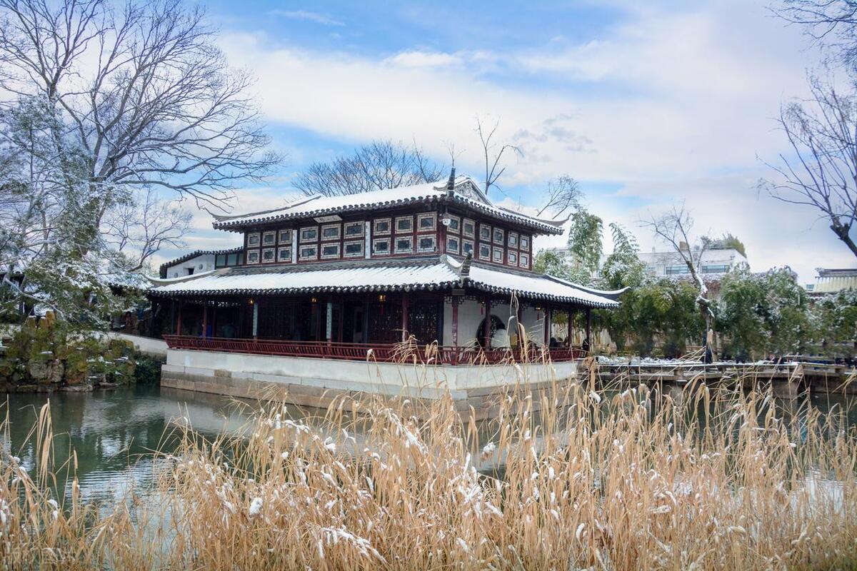 园林建筑(五):南方园林,苏州园林之冠拙政园