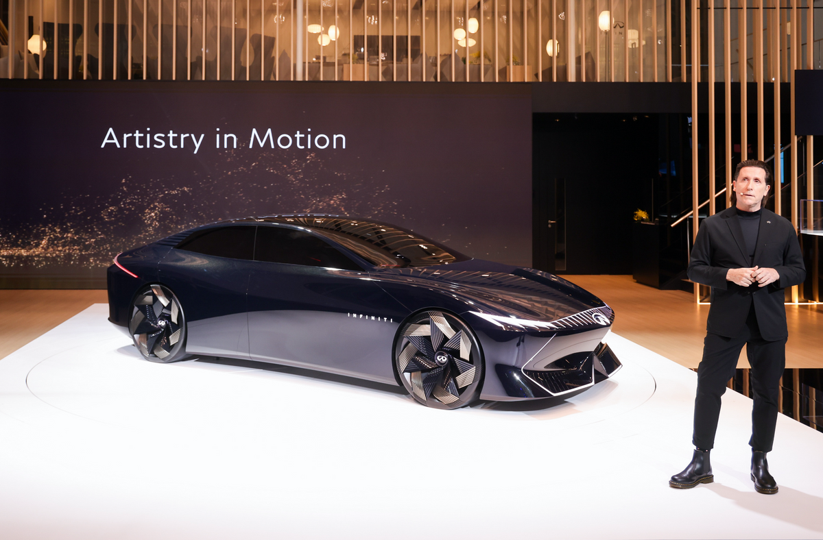 vision qe中国首秀,英菲尼迪未来的电动车长这样,好看吗?