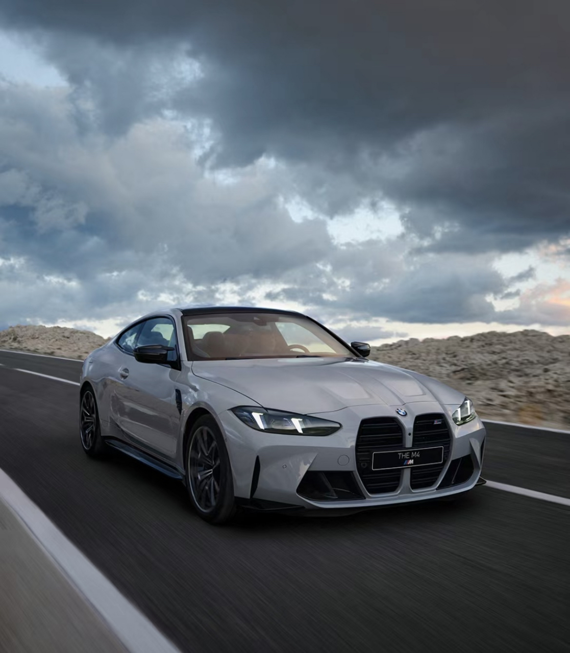 宝马新m4,悍然有型,就是这鼻孔怎么越来越大了[捂脸]