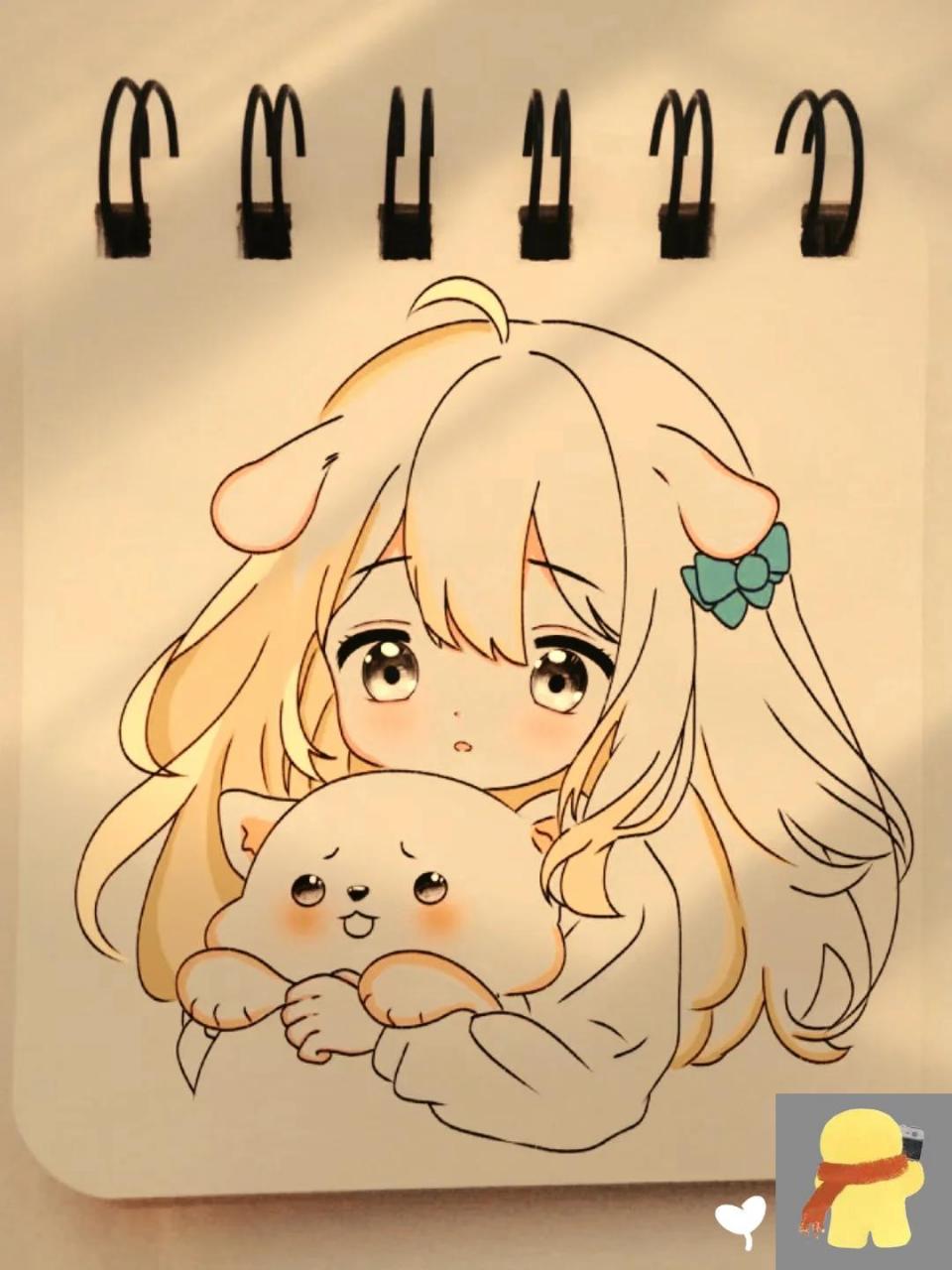 可爱q版人物简笔画合集来啦