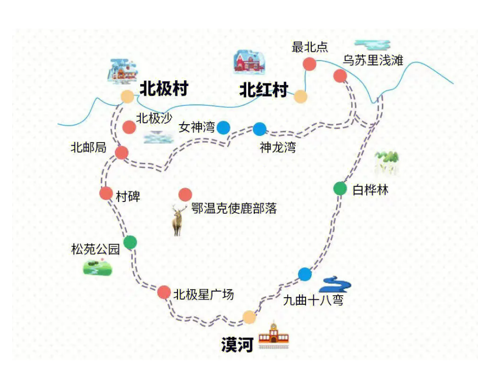 漠河旅游线路推荐
