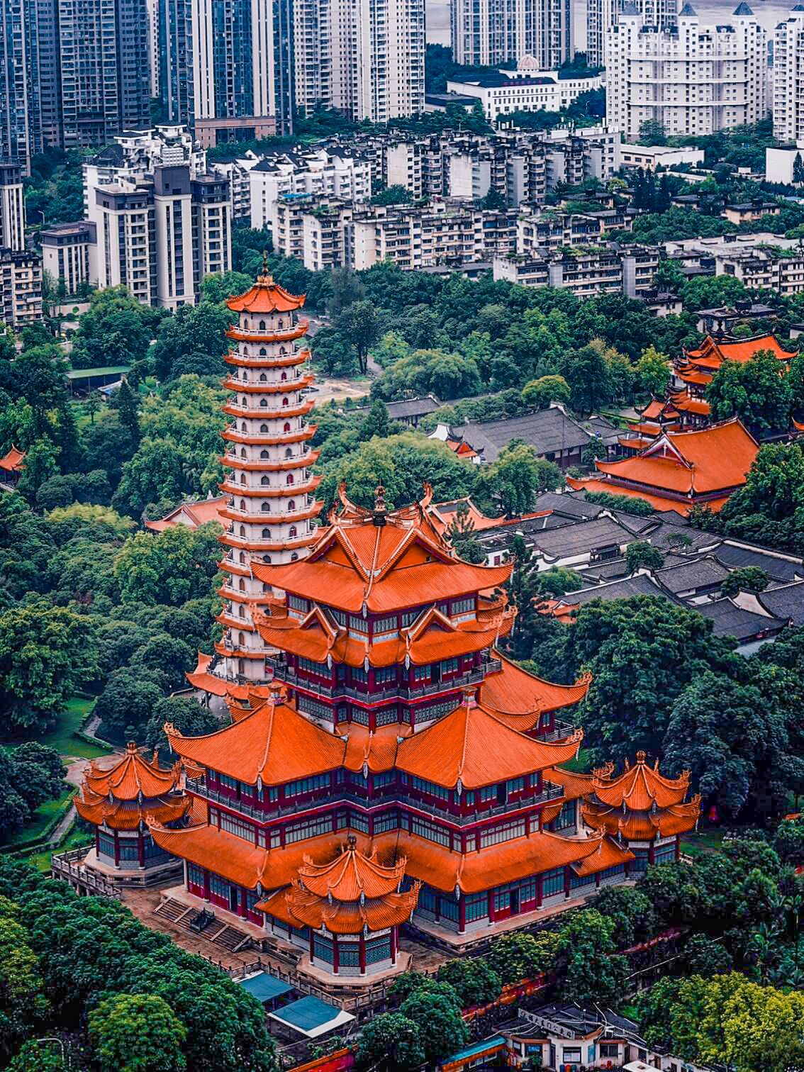 福州西禅寺,是一座充满禅意的古刹