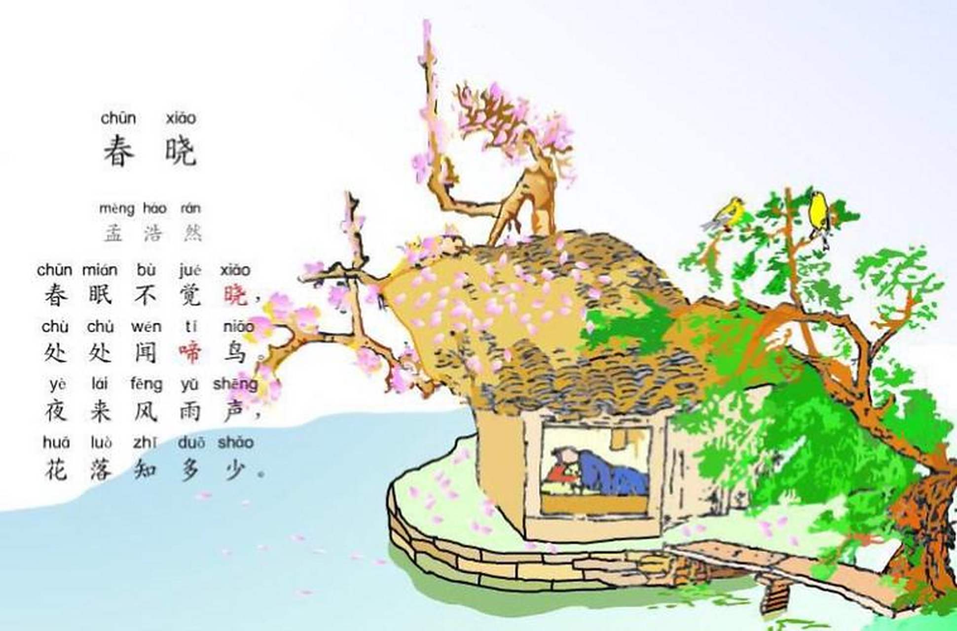 不懂就问:《春晓》中孟浩然那一夜到底睡熟了没有?