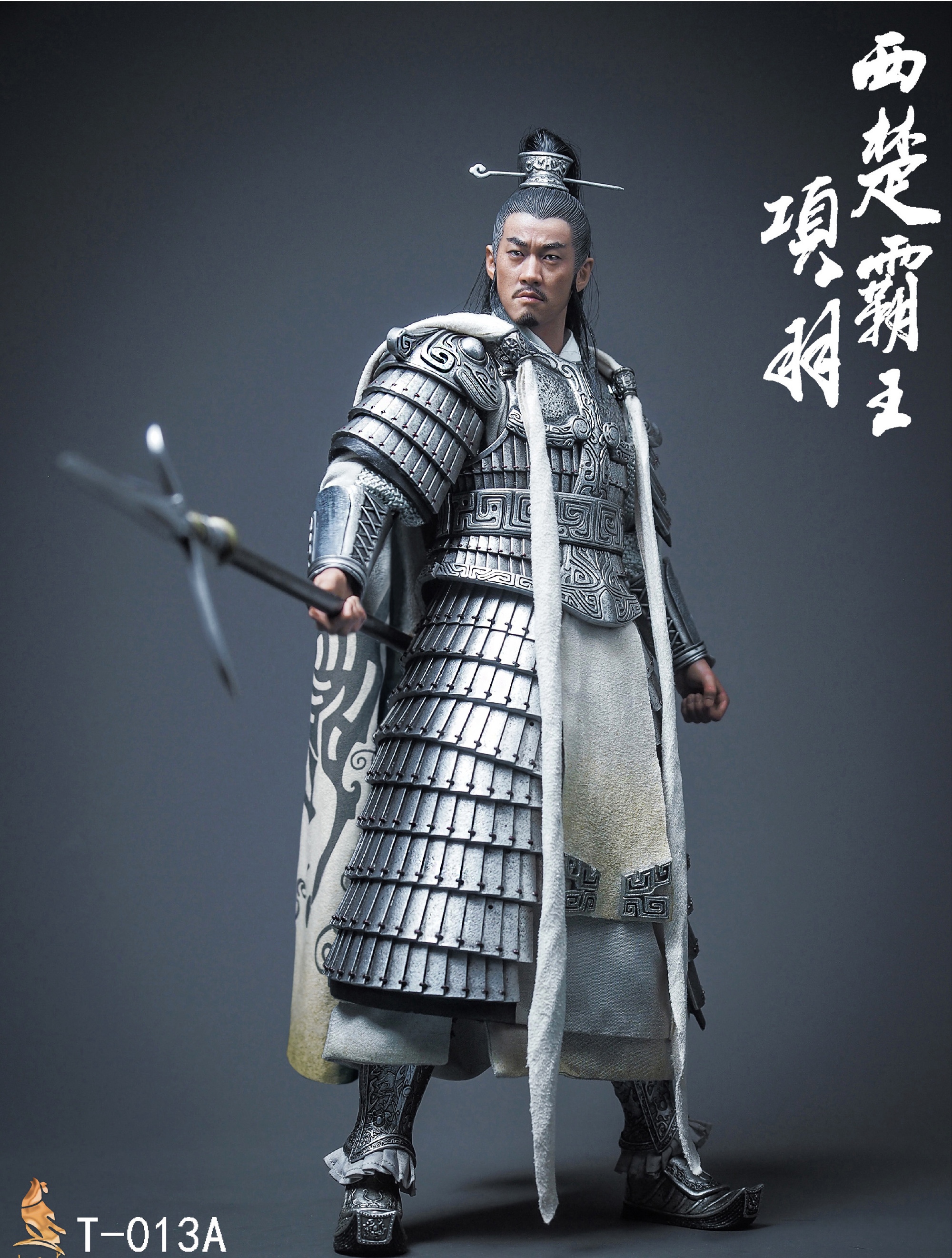 模型欣赏:十二点模玩 1/6 楚汉系列 西楚霸王 项羽,采用了影视剧