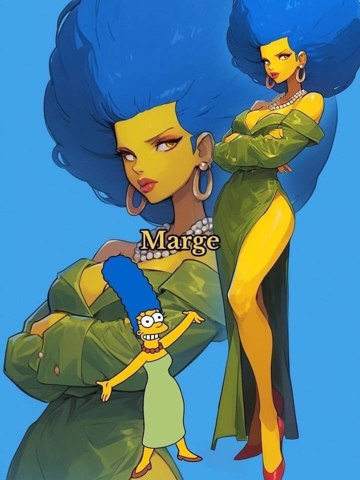 动漫风格的《辛普森一家》