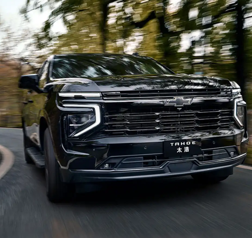 仔细看一下就会发现,其中很多都是雪佛兰大块头的suv或者皮卡