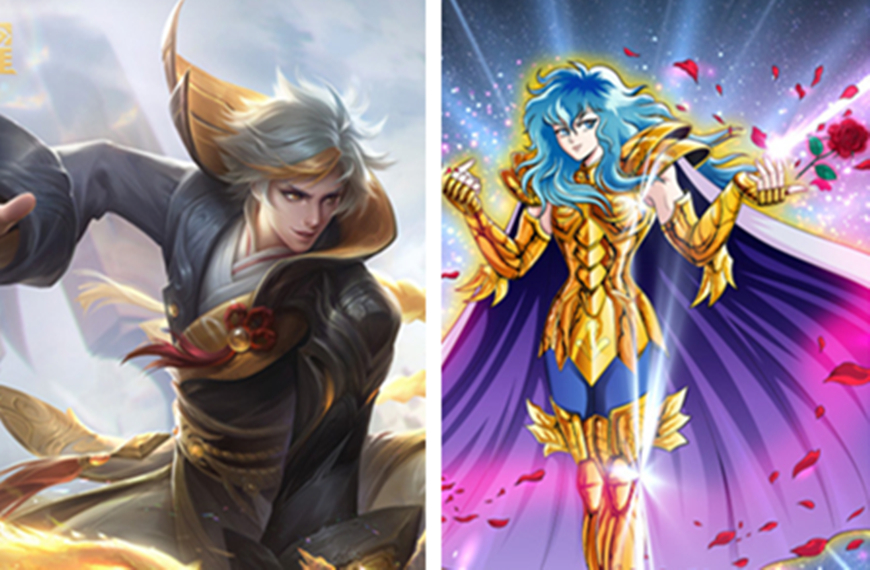 王者荣耀:黄金圣斗士皮肤已出4款,猜猜剩余8位英雄会是谁?