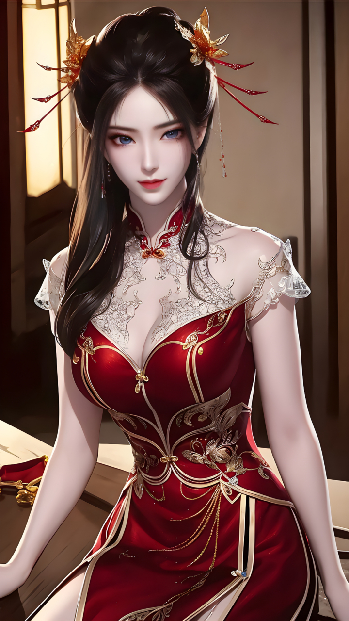 做点有意义的事#   国漫女神 | 焰灵姬 | 唯美 古风 #天行九歌#  无 