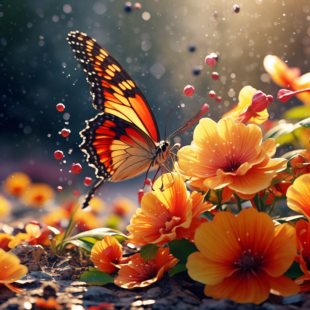 上联:日暖风和开桃李 下联:花香蝶舞迎春来