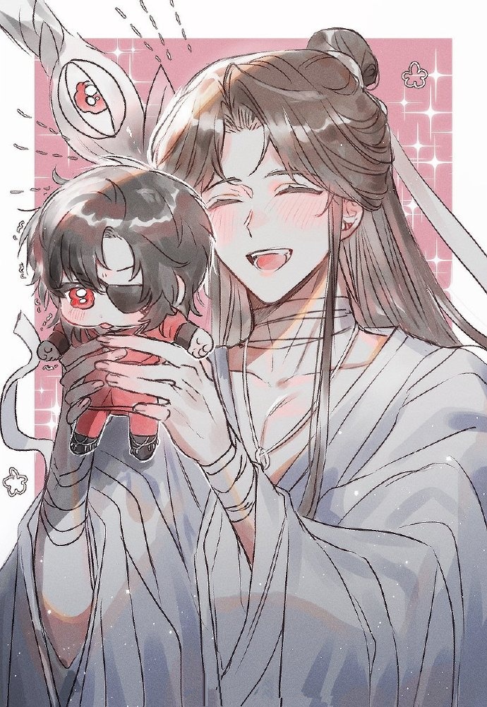花城变小了,委屈巴巴的好可爱[期待] twi:poron_rd #天官赐福# #花怜