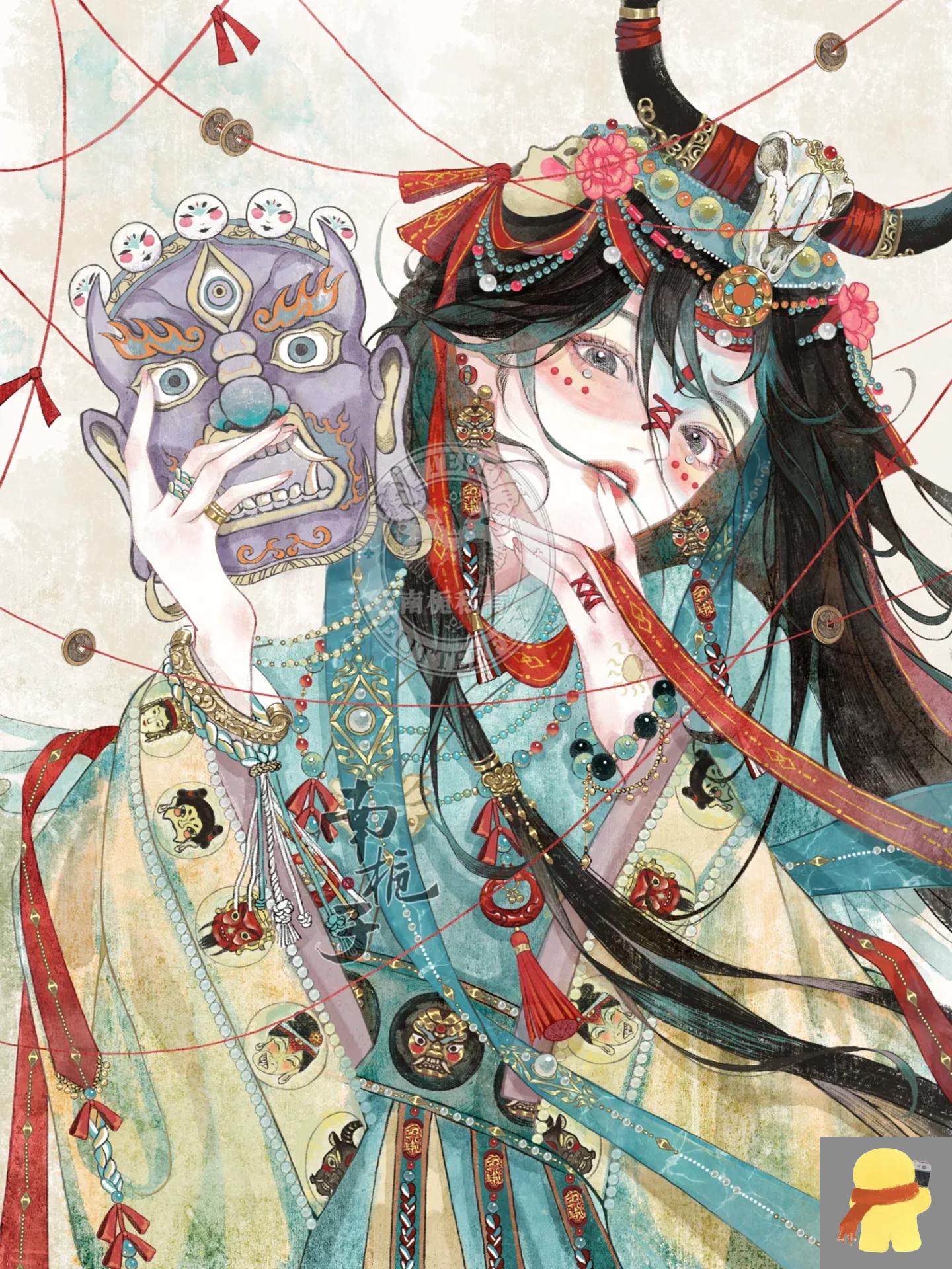 中国非遗·傩戏 傩戏起源于商周时期的方相氏驱傩活动,又成鬼戏,是