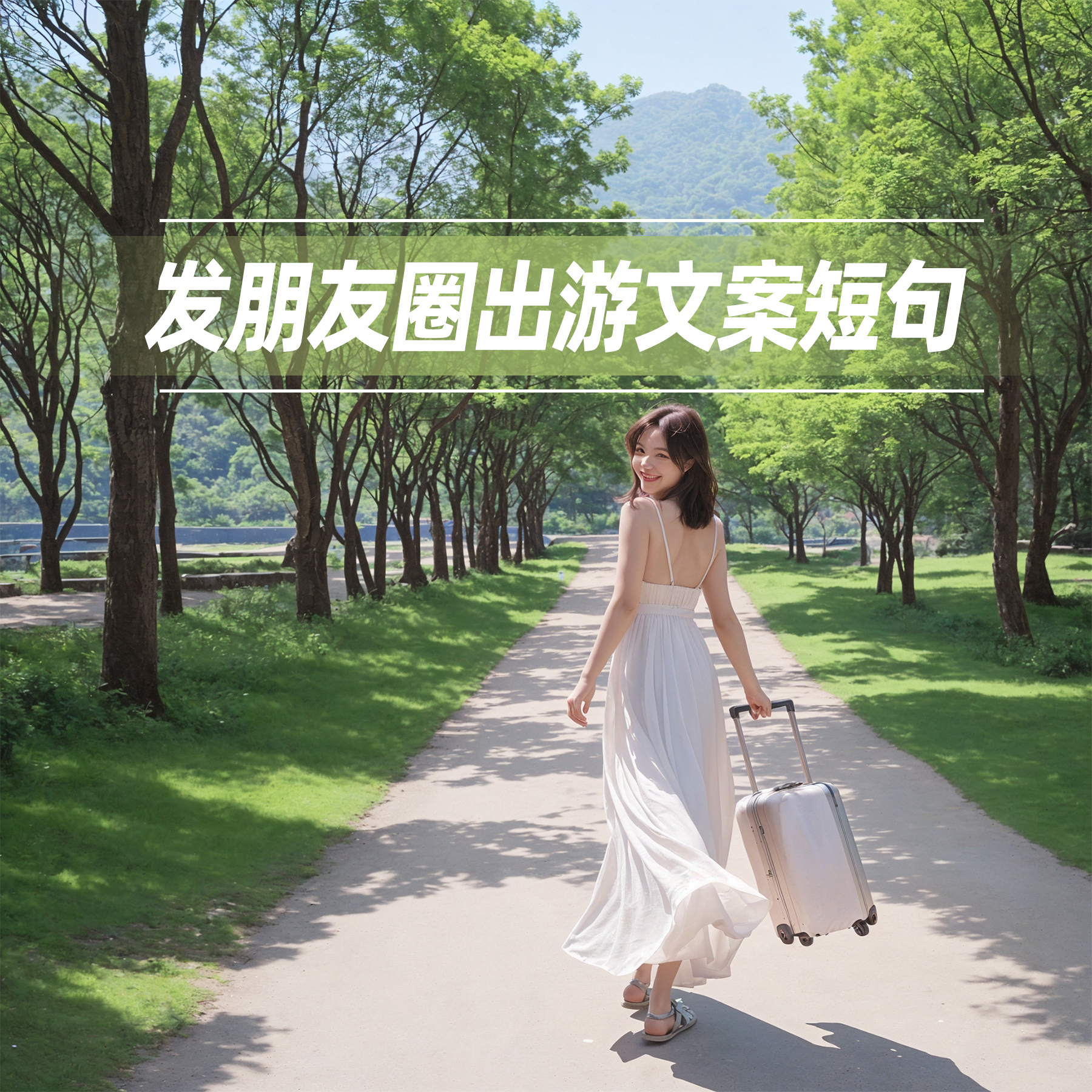 发朋友圈出游文案短句(精选)