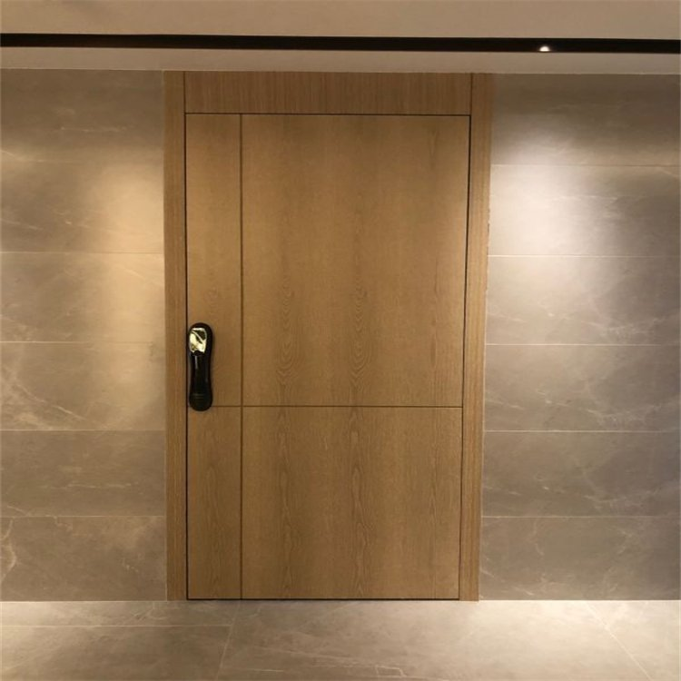 会议室隔音门实木打造