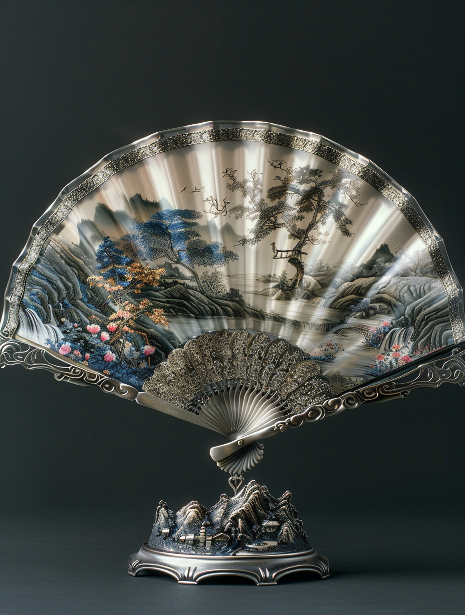 扇子由一位修行千年的隐士所持,后遗落凡间,成为世