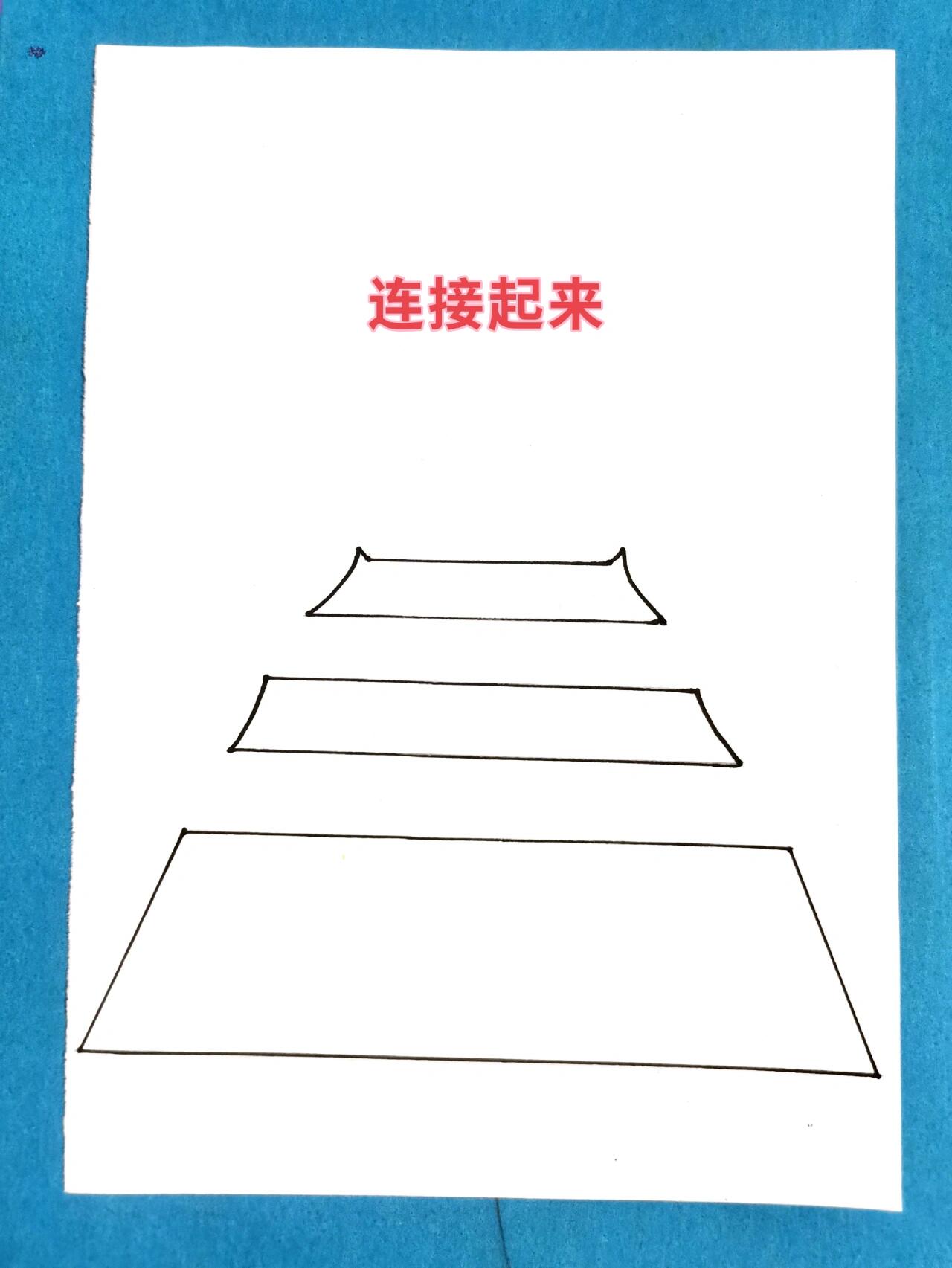 天安门简笔画  学画天安门