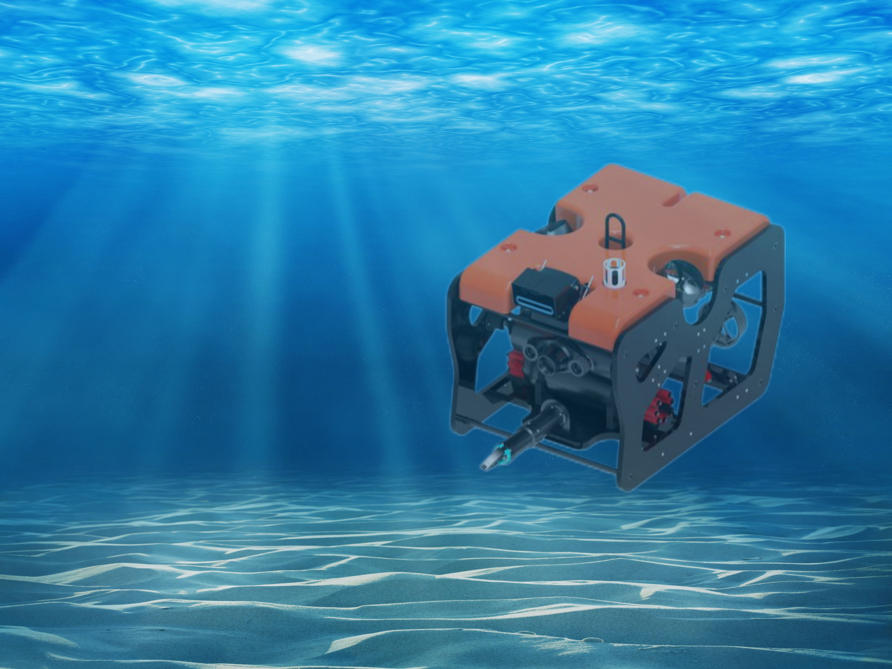 水下机器人助力海洋保护事业