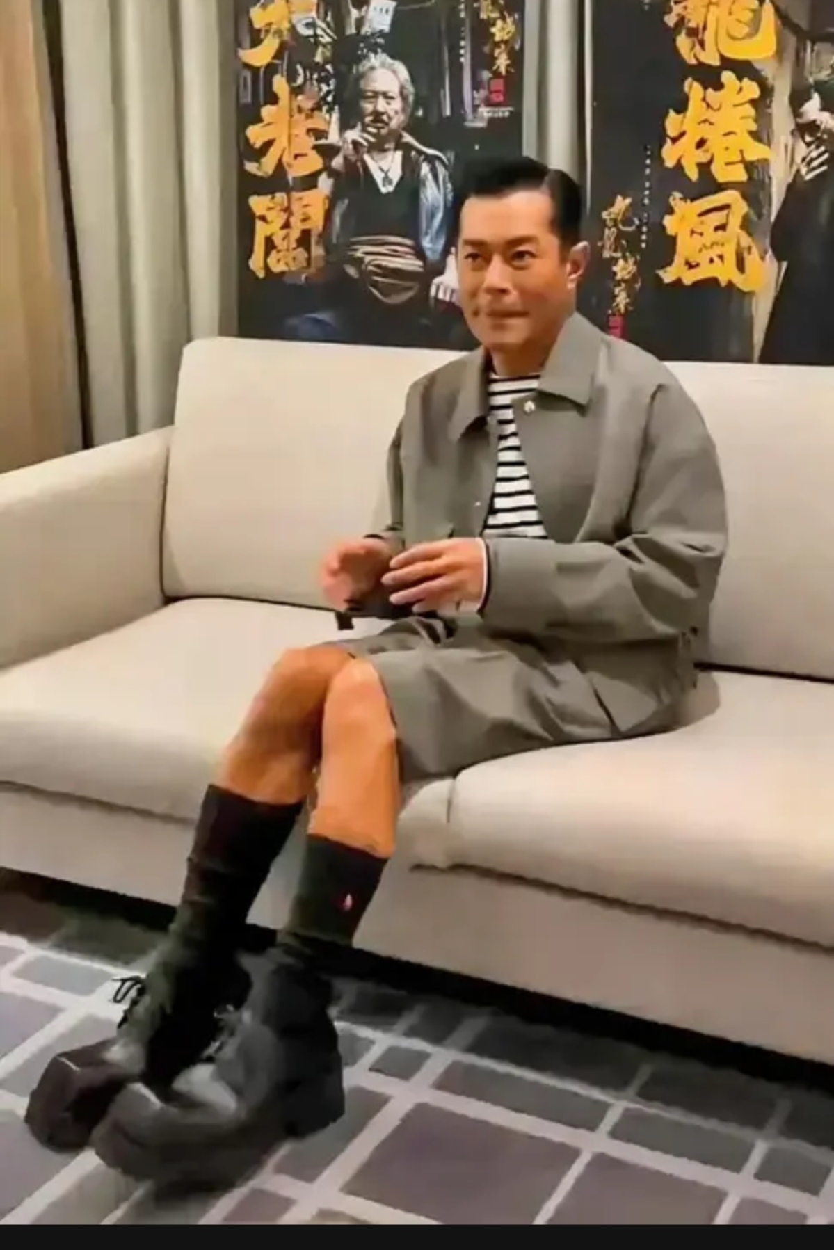 古天乐穿搭惹争议,被网友调侃是不是换了陈志朋的经纪人!