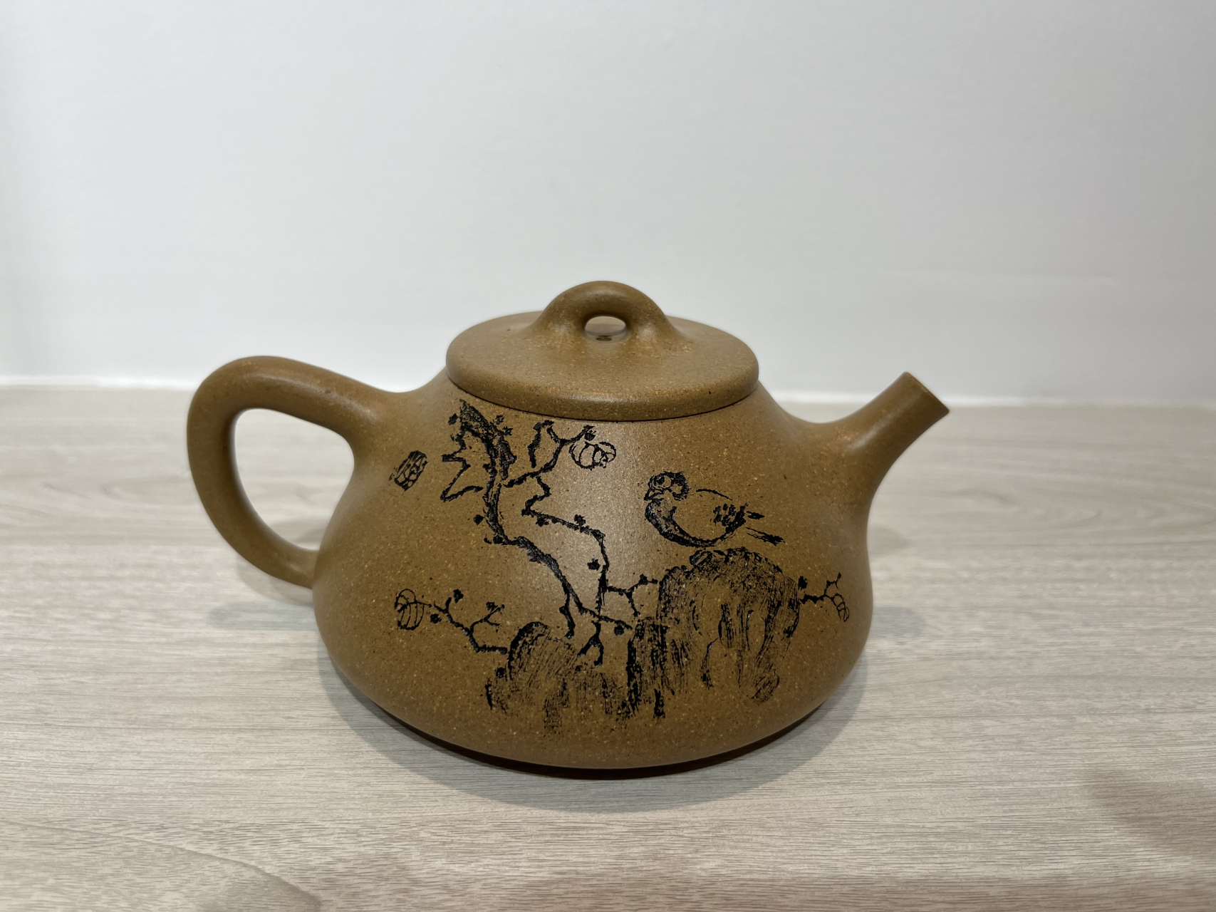 宜兴紫砂壶# #紫砂壶# #全手工#  中国工艺美术大师 鲍志强 石瓢