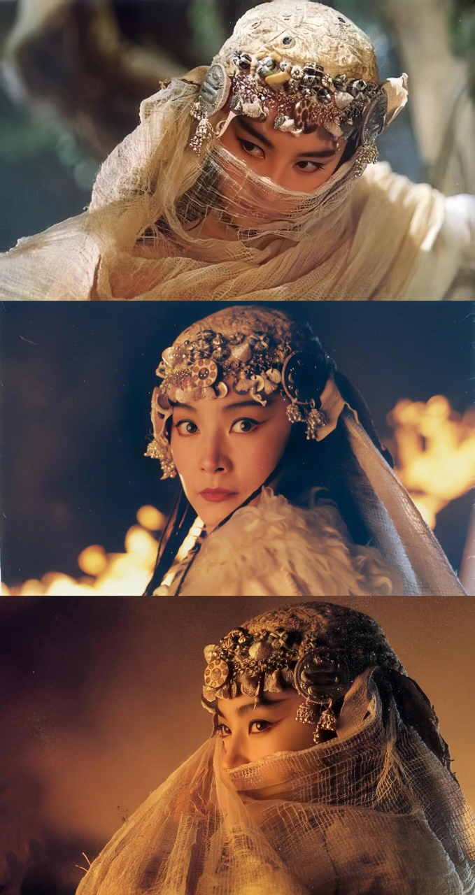 《白发魔女传》林青霞,张国荣#美人