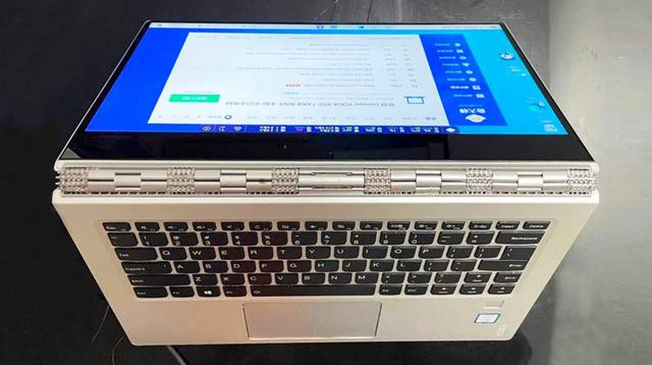 联想yoga910轻薄笔记本,360度翻转 4k触控屏!全金属外观炫酷十足.