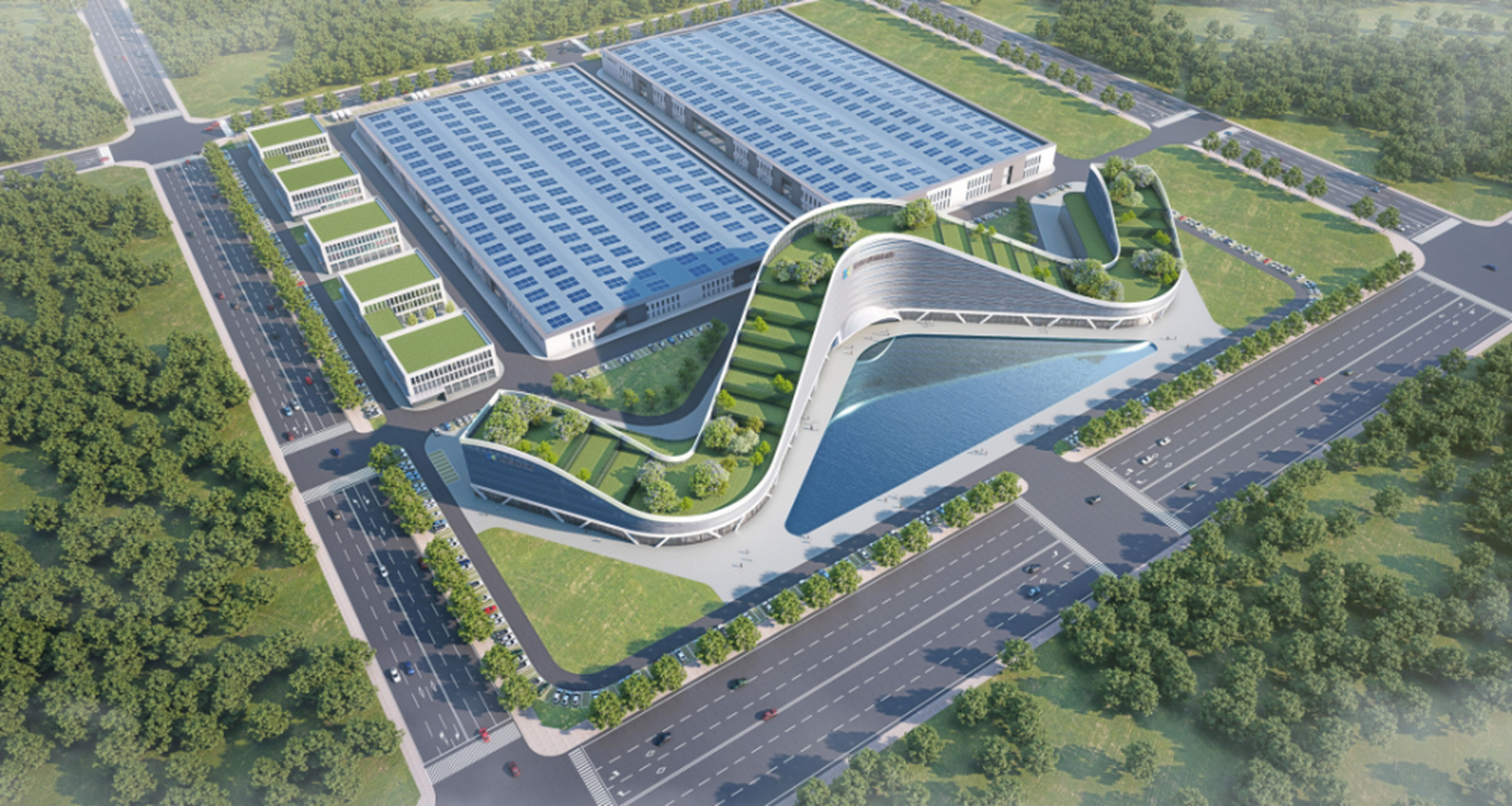 4月26日,总投资16亿元的巡鹰新能源产业基地项目落户合肥新站高新区