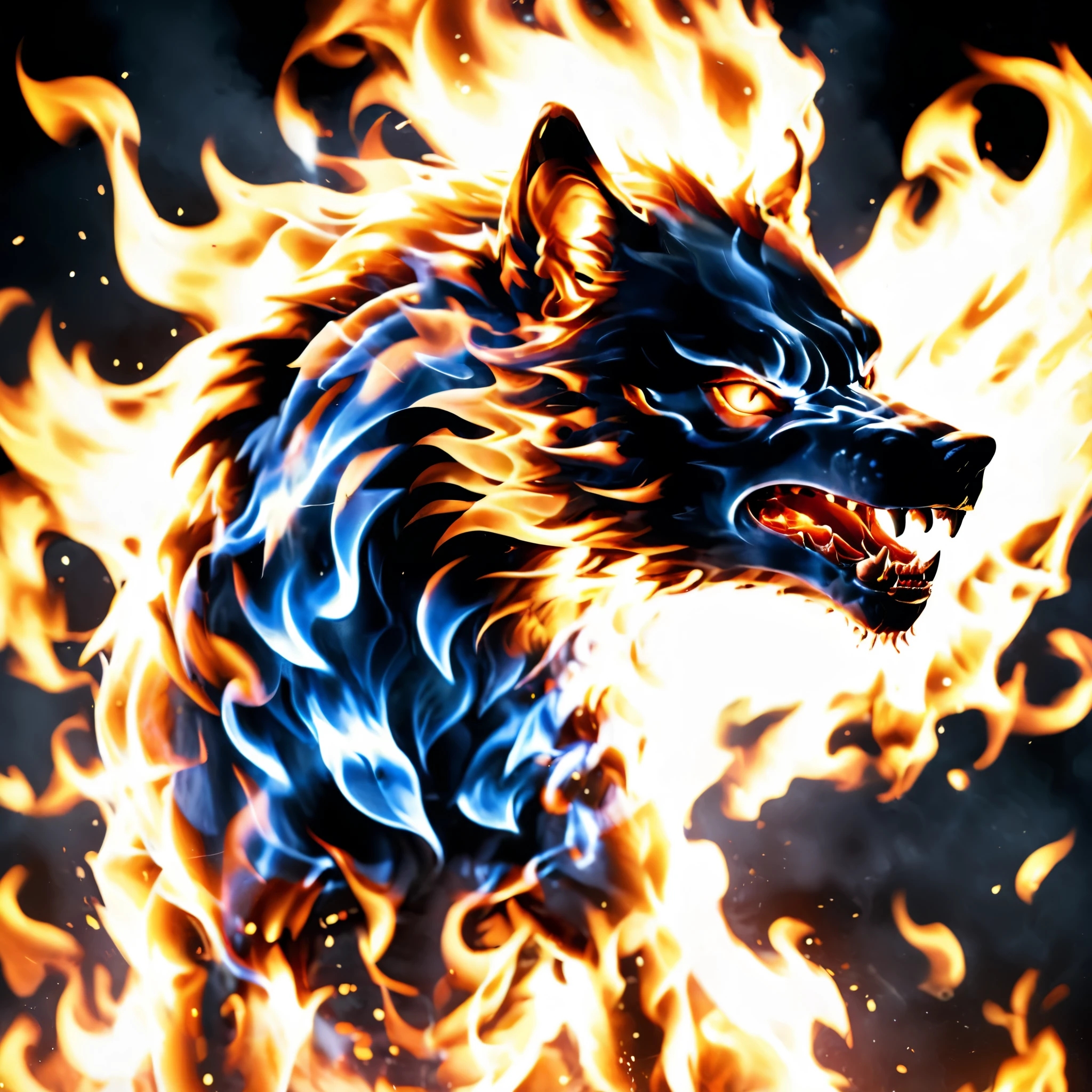 火焰之狼 火焰之狼:莫奈尔的传说  我是莫奈尔,一只