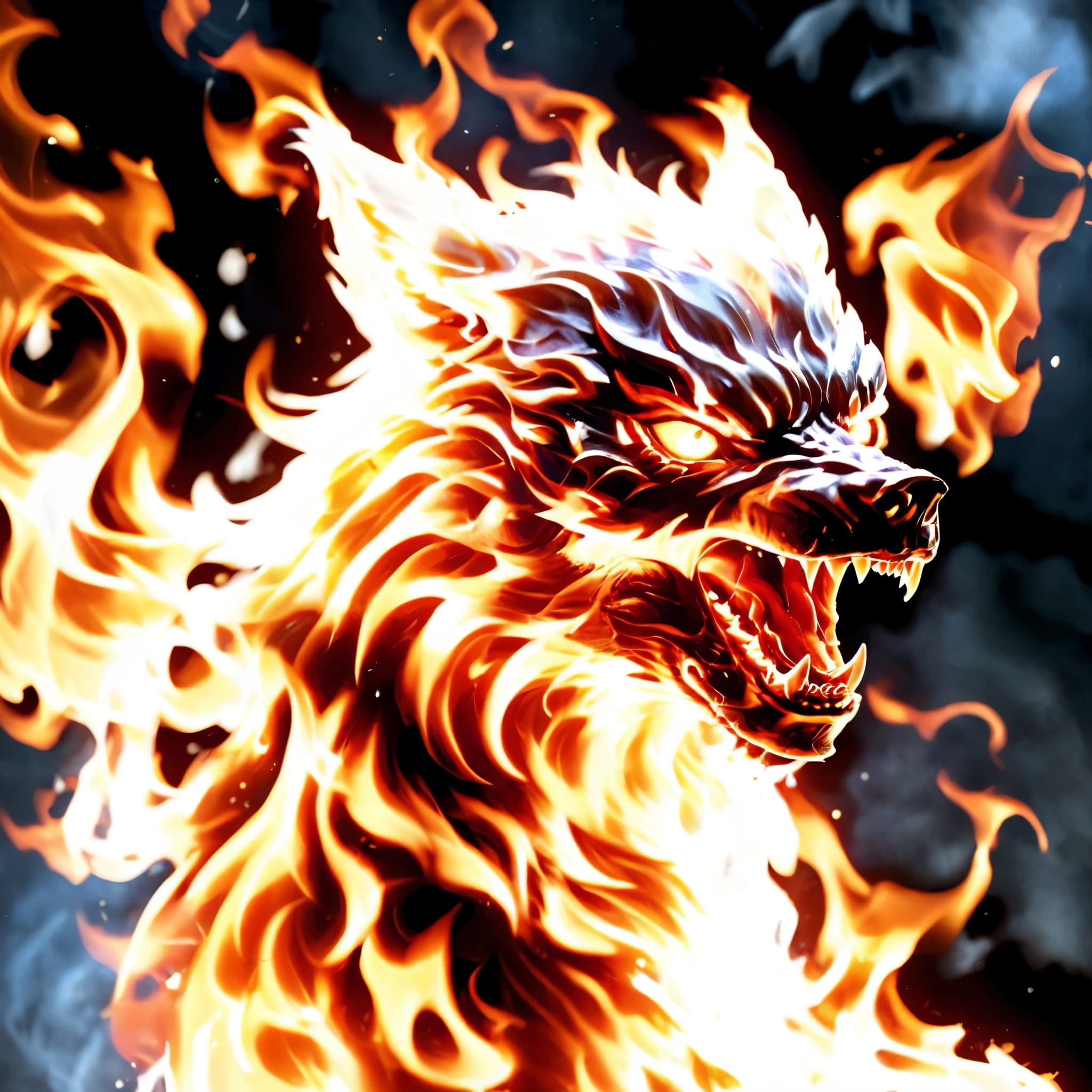 火焰之狼 火焰之狼:莫奈尔的传说  我是莫奈尔,一只