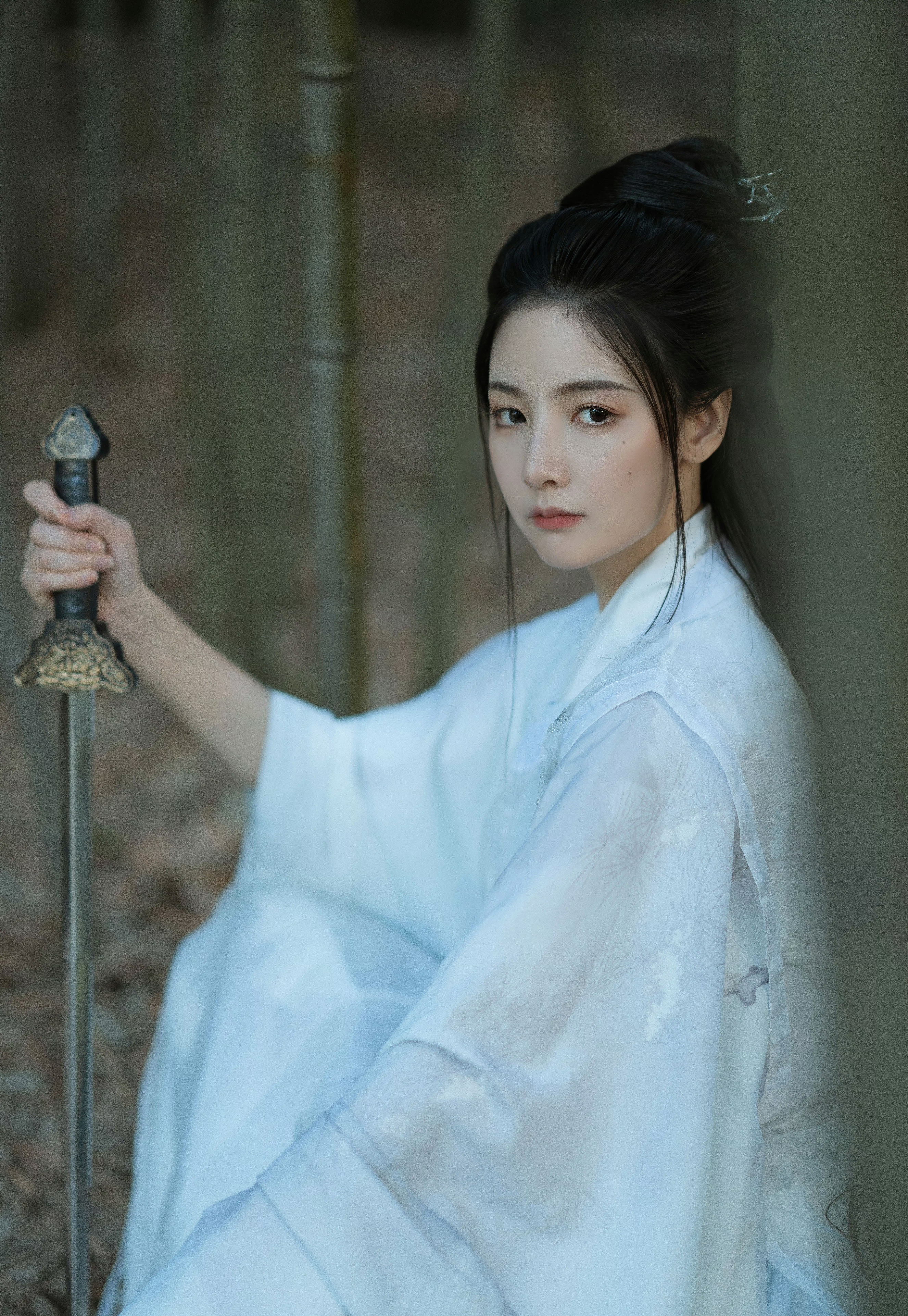 赵粤,古装造型又美又飒!