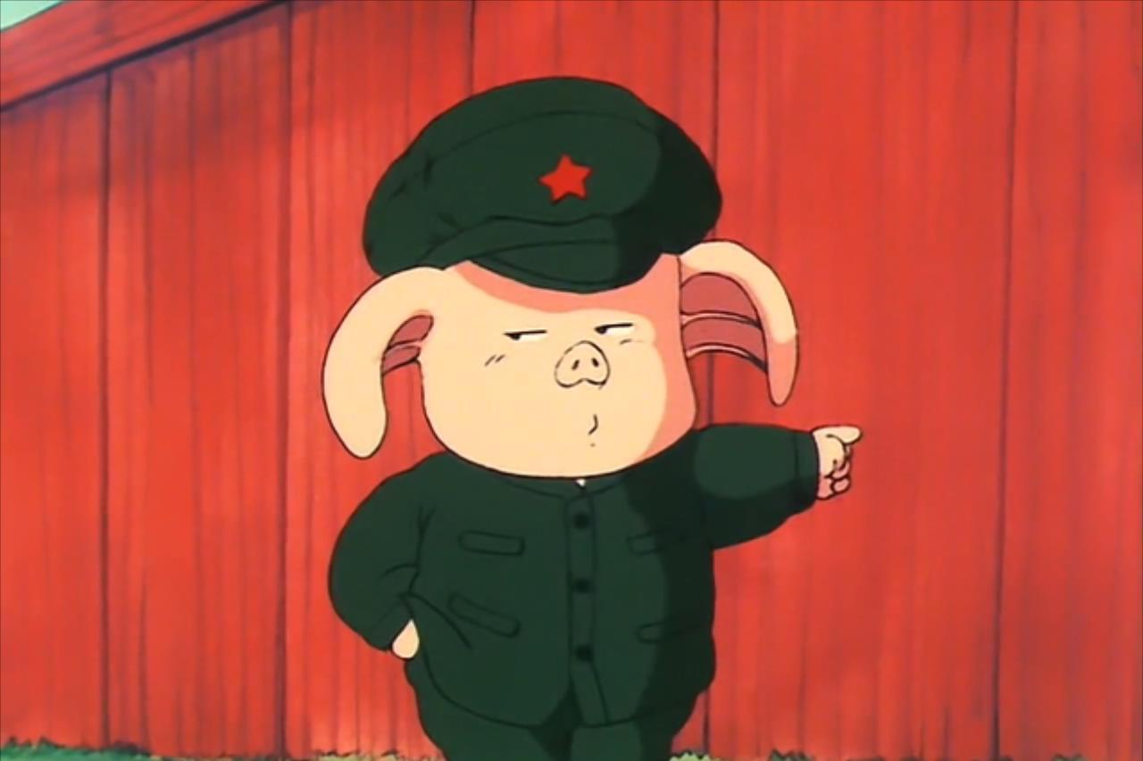 乌龙,七龙珠中的搞笑担当!原设是猪八戒形象的他擅长变身术