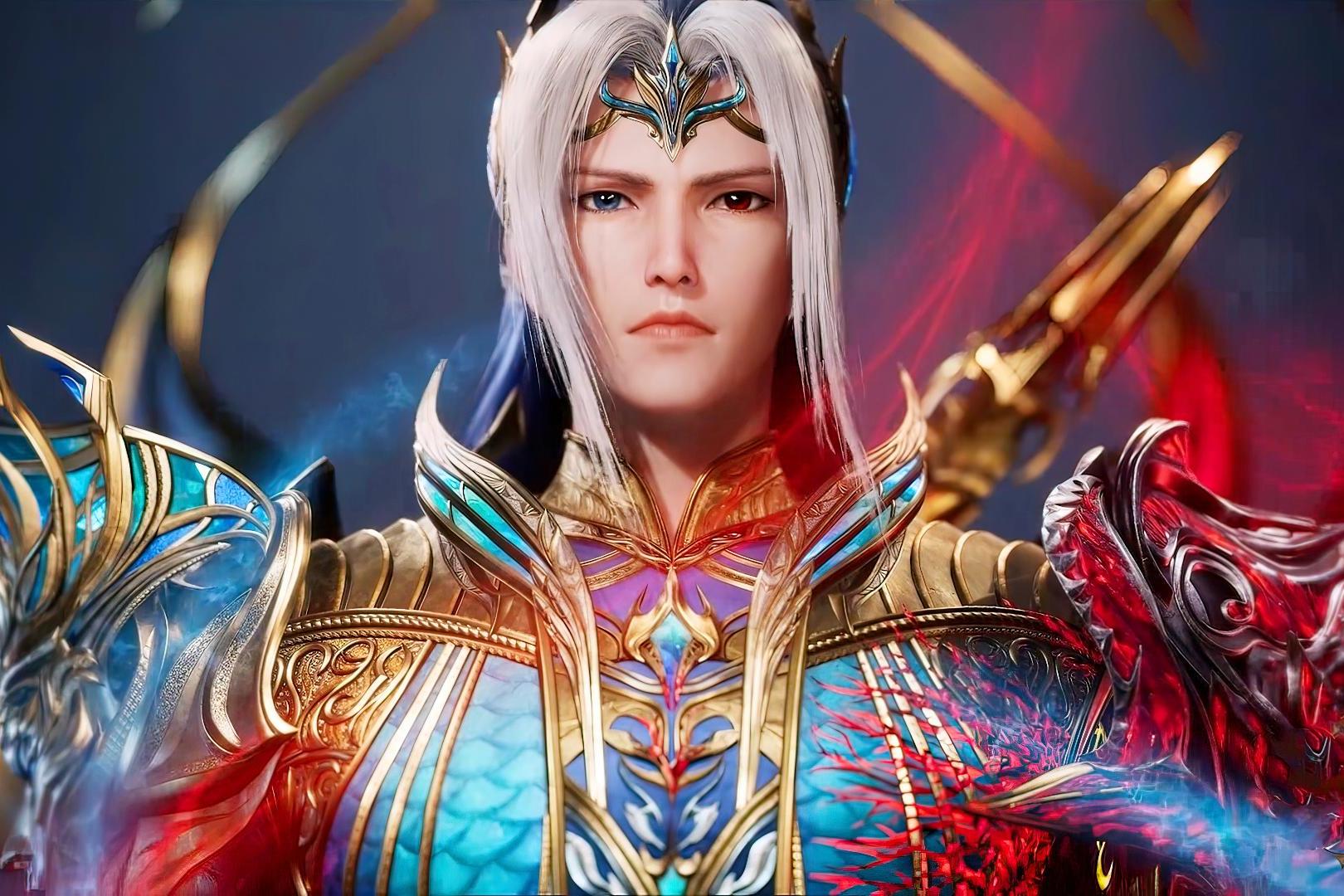 《斗罗大陆》角色实力排行:唐三(双生武魂,海神与修罗神继承者)