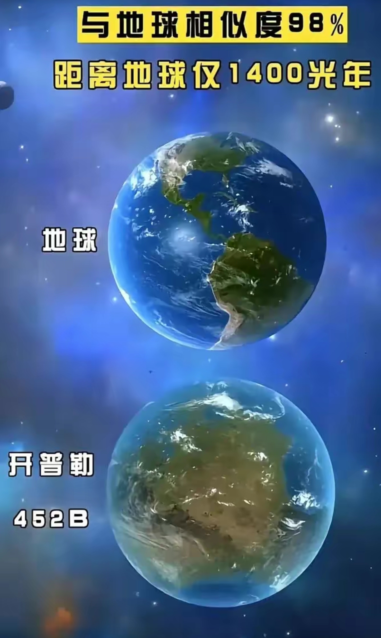 开普勒星球与地球的相似度达到了98%或许那里的生物也在谈论着位于