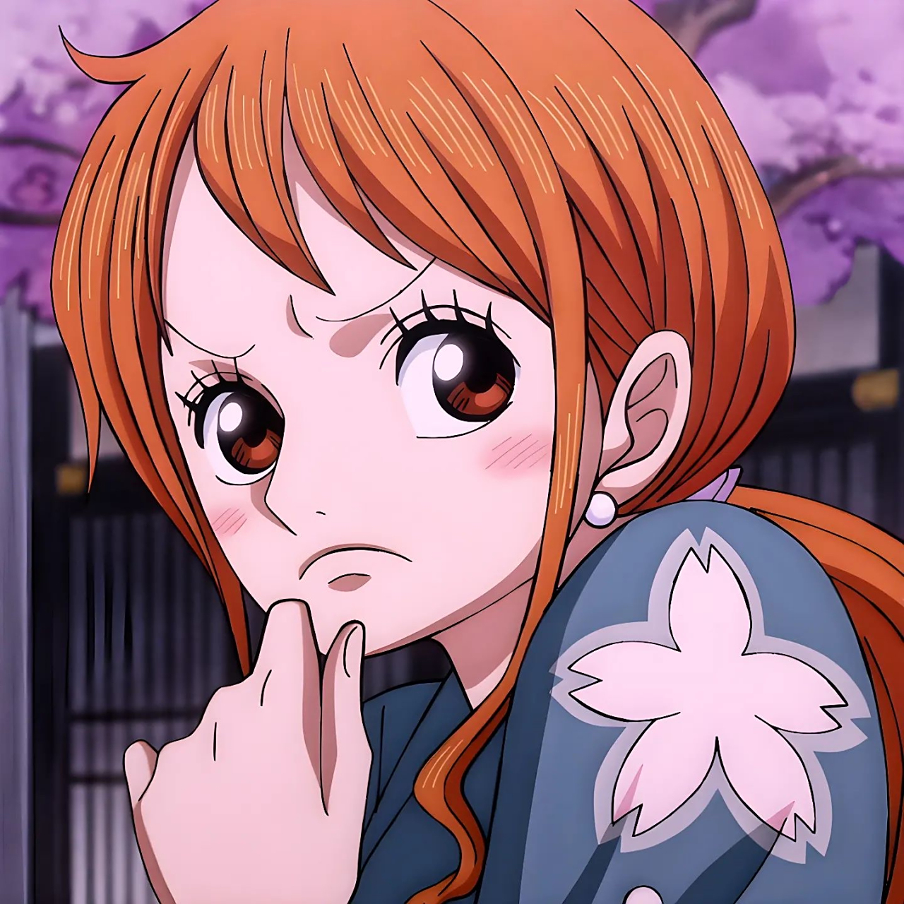 动漫头像和壁纸# #动漫# 娜美头像分享,包括艾格赫德篇和和之国篇的