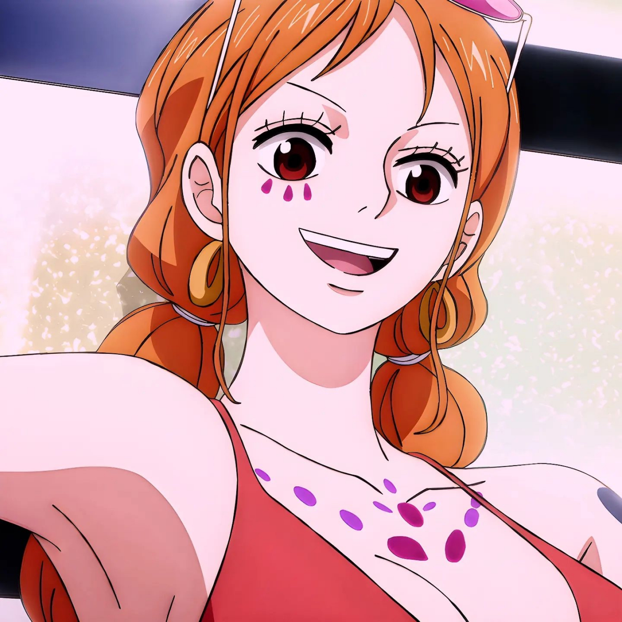 动漫头像和壁纸# #动漫# 娜美头像分享,包括艾格赫德篇和和之国篇的