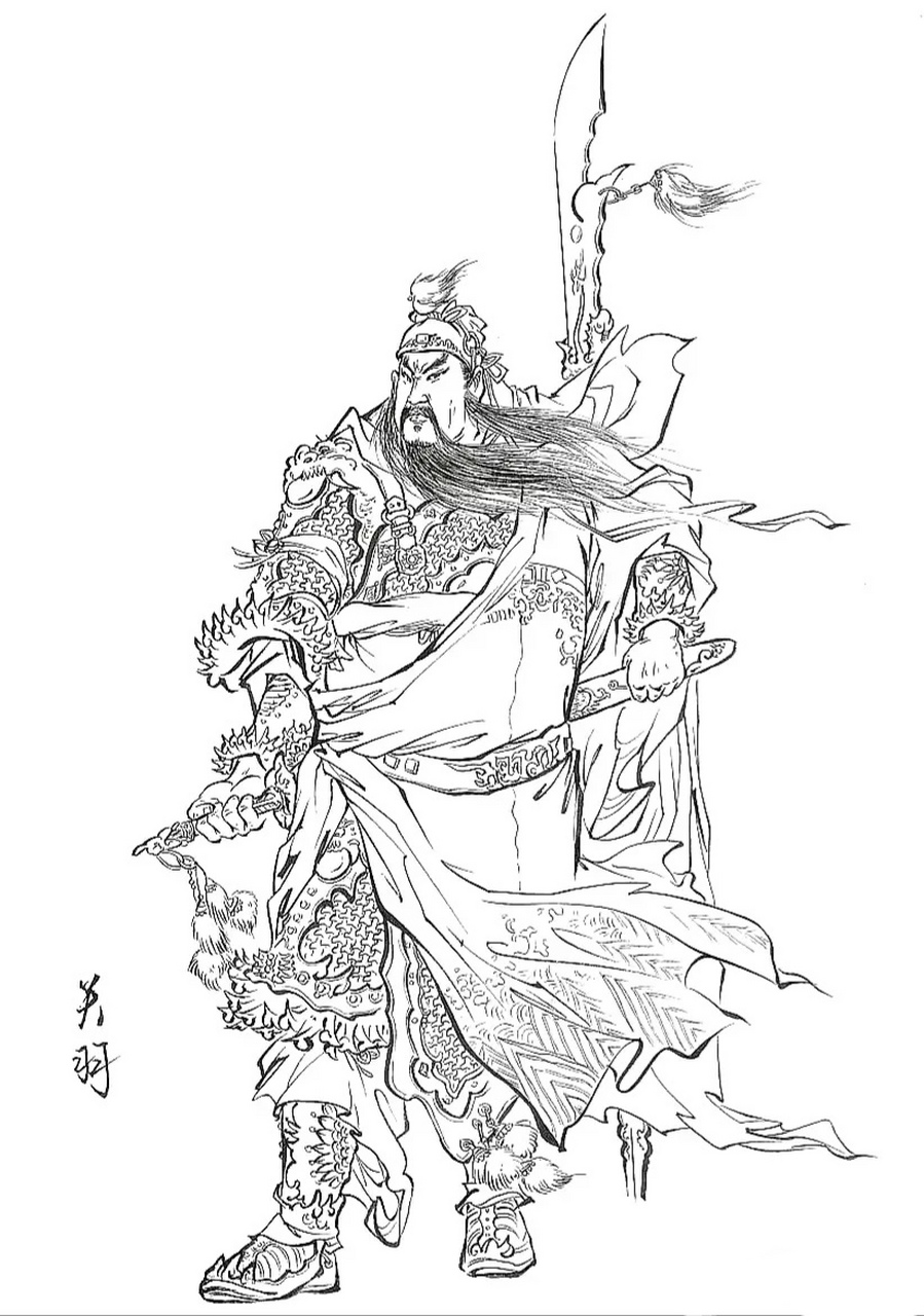 三国人物形象分享,吕布能不能与五虎上将并肩?