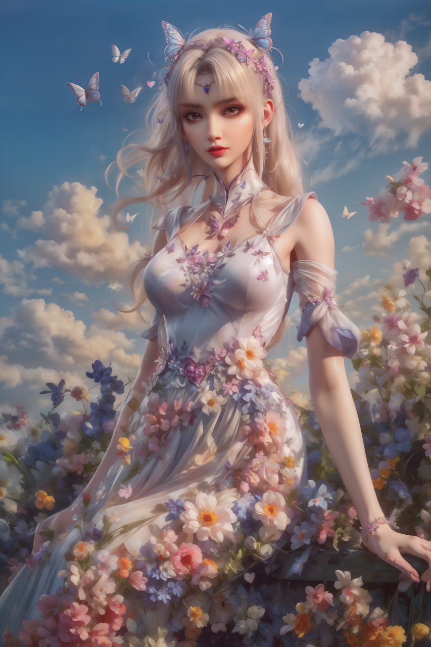 国漫女神 | 小医仙 花仙子 #斗破苍穹#   人们要为年轻时对未来的