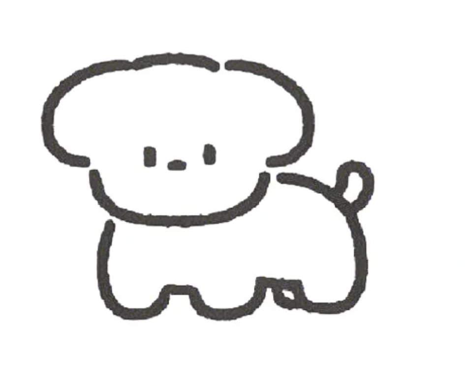 嗨,小伙伴们!今天咱们来画一只忠诚的小狗吧!