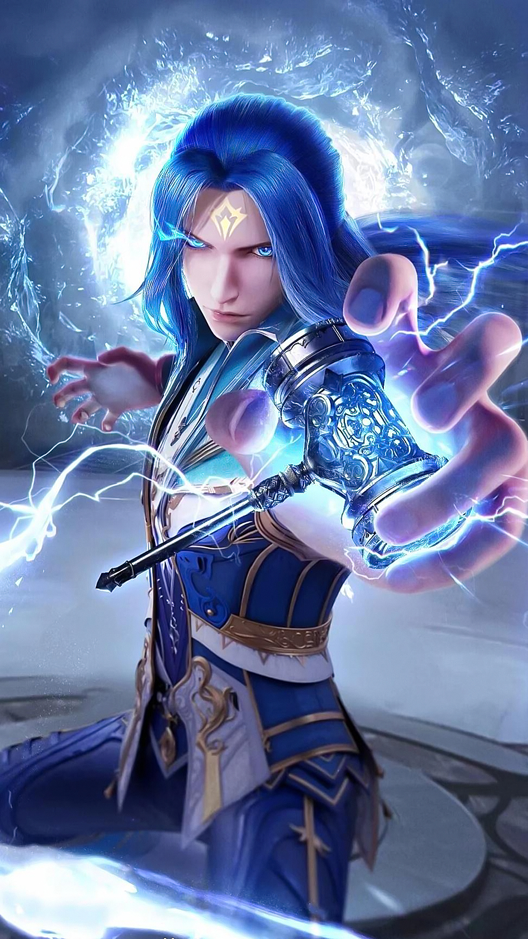 《斗罗大陆》唐三高清手机壁纸:前世为唐门外门弟子