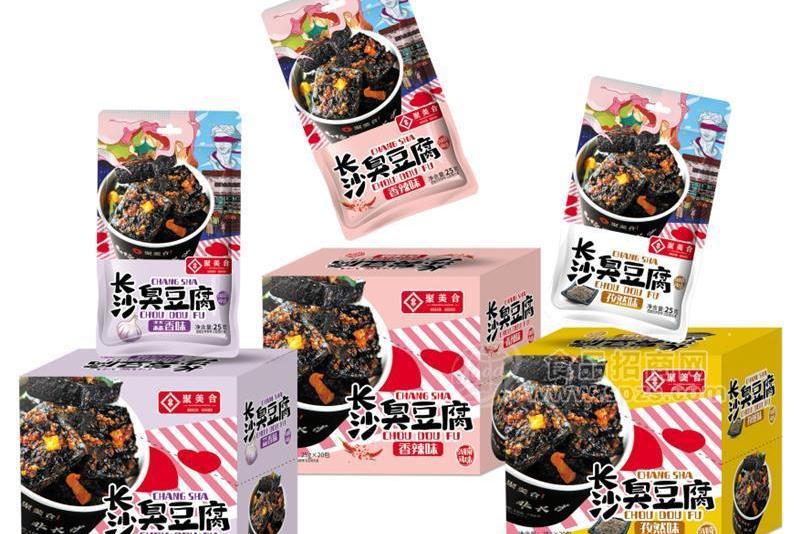 聚美合长沙臭豆腐品牌知名度高,口味正宗,价格合理,规格丰富,包装精美