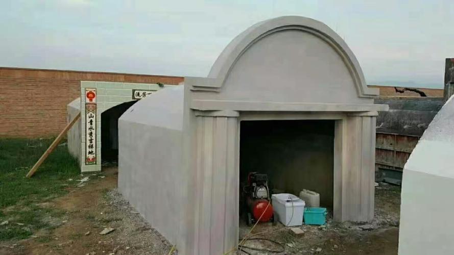 坟墓墓碑钢模具——预制式的墓葬构件