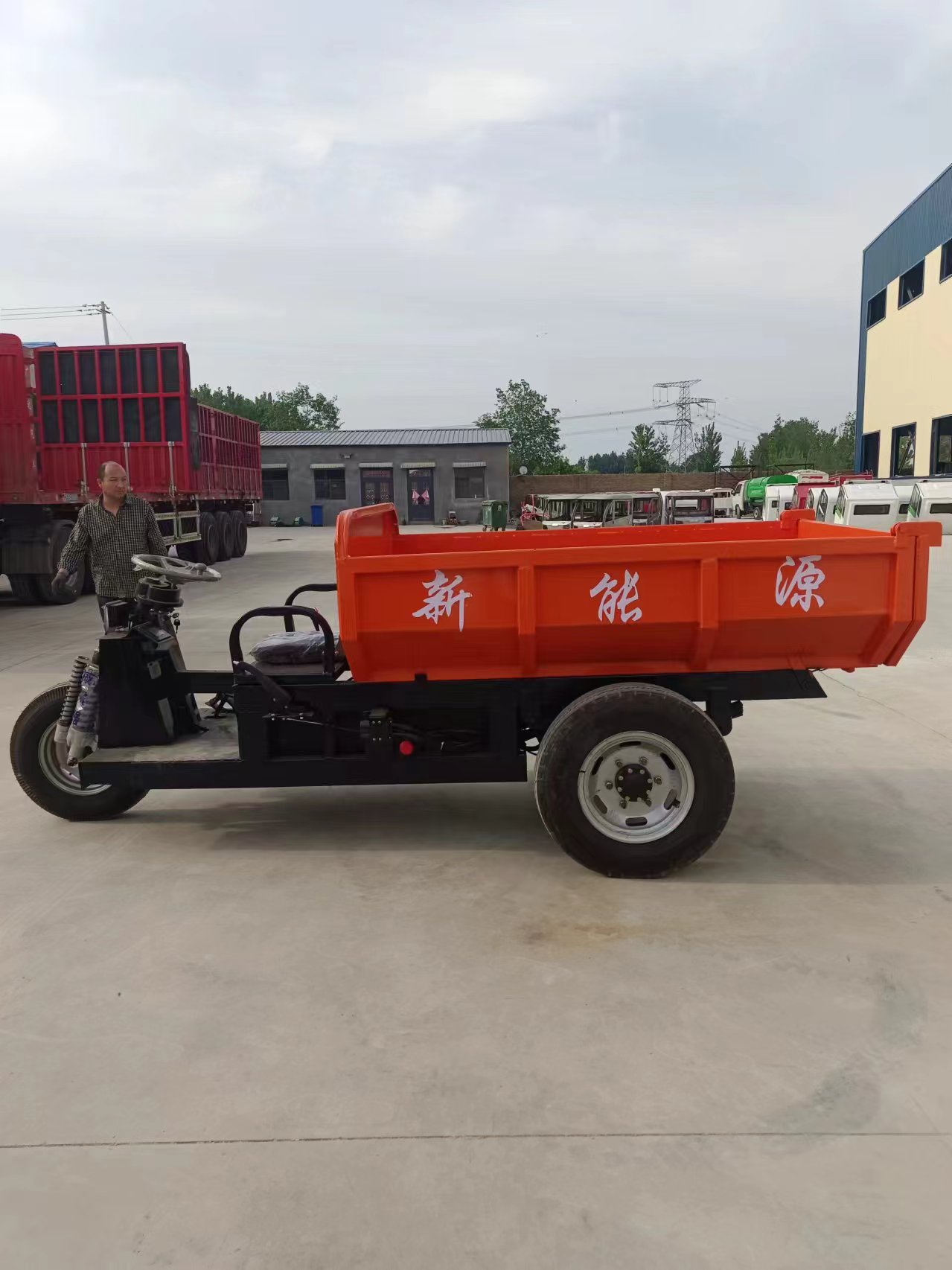 新能源矿山专用运输车